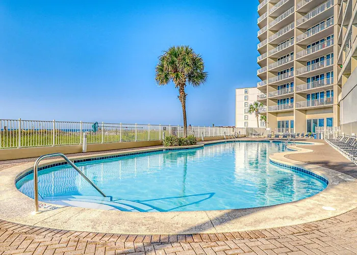 Gulf-front W Expansive Balcony Ac Wifi & Shared Pools Hot Tubs & Gym Holiday home Gulf Shores