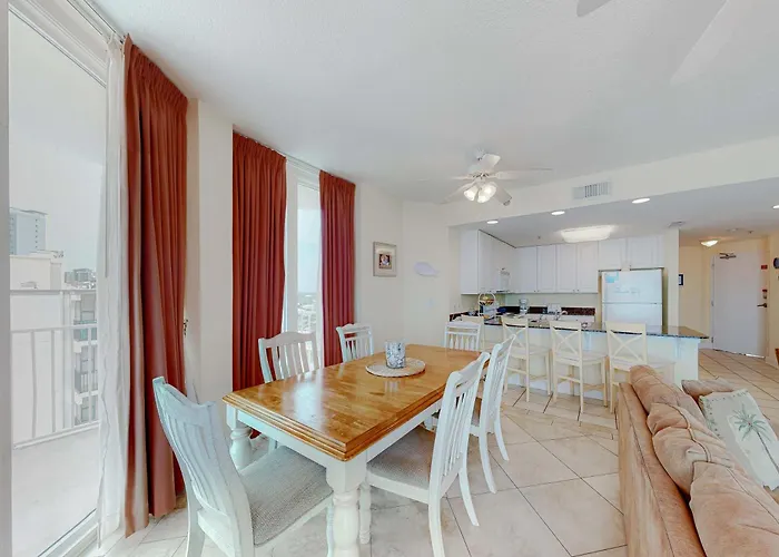 Gulf-front W Expansive Balcony Ac Wifi & Shared Pools Hot Tubs & Gym Holiday home