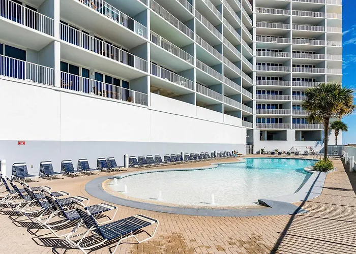 Holiday home Gulf-front W Expansive Balcony Ac Wifi & Shared Pools Hot Tubs & Gym Gulf Shores